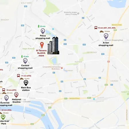 Slavic Spacious By Chors Lägenhet *